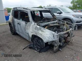 2020 Jeep Renegade Latitude z VIN ZACNJBBB7LPK97681, wystawiony jako IAAI lot #42317945 z przebiegiem Nie podano mil oraz . Historia ofert i sprzedaży dostępna na DreamBid. Obrazek 1.