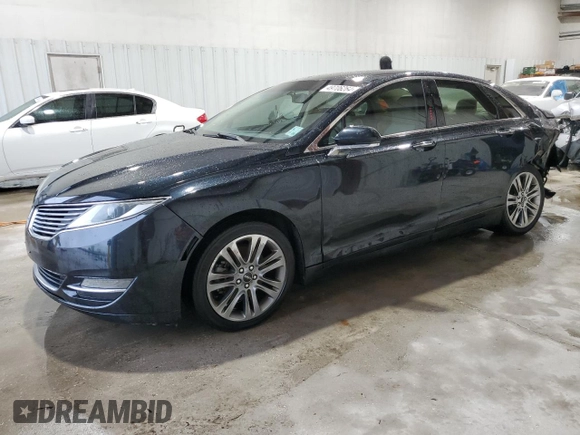 2014 Lincoln MKZ with VIN 3LN6L2G92ER814235, listed as a Copart auction lot 49706264 with 76,835 mi miles and Salvage title. Bid and sale history available at DreamBid. Image 1.