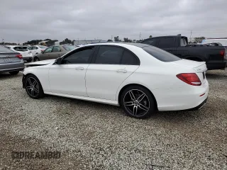 2020 Mercedes-Benz E-Class E 350 with VIN WDDZF8DB6LA701257, listed as a Copart auction lot 43832105 with 37,601 mi miles and Salvage Title. Bid and sale history available at carsss.com. Image 2.