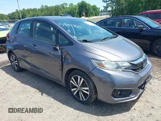2020 Honda Fit EX-L z VIN 3HGGK5H90LM701665, wystawiony jako IAAI lot #42209084 z przebiegiem 79 395 mil mil oraz . Historia ofert i sprzedaży dostępna na DreamBid. Obrazek 1.