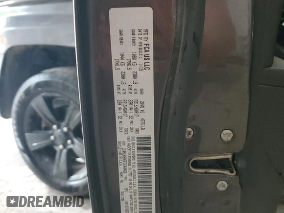 2015 Jeep Patriot Sport with VIN 1C4NJRBB5FD240460, listed as a Copart auction lot 54054755 with 148,502 mi miles and Salvage title. Bid and sale history available at DreamBid. Image 13.