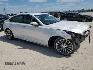 2024 Cadillac CT5 Premium Luxury z VIN 1G6DN5RK5R0121594, wystawiony jako Copart lot #51797785 z przebiegiem 9 010 mil mil oraz Szkoda całkowita • Salvage title. Historia ofert i sprzedaży dostępna na DreamBid. Obrazek 4.