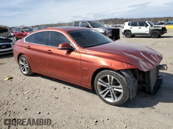 2019 BMW 4 Series 430i xDrive with VIN WBA4J3C51KBL09987, listed as a Copart auction lot 50641495 with 91,871 mi miles and Salvage Title. Bid and sale history available at carsss.com. Image 4.