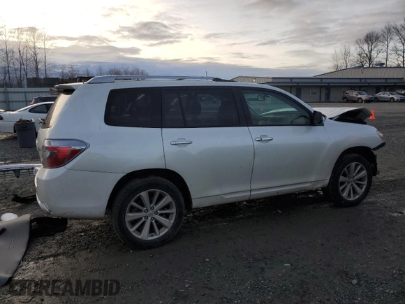 2010 Toyota Highlander Hybrid with VIN JTEBW3EH0A2042466, listed as a Copart auction lot 46064815 with 111,649 mi miles and Salvage Title. Bid and sale history available at carsss.com. Image 3.