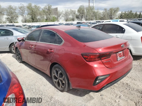 2019 Kia Forte LXS with VIN 3KPF24AD0KE079421, listed as a Copart auction lot 53004155 with 93,695 mi miles and Salvage title. Bid and sale history available at DreamBid. Image 2.