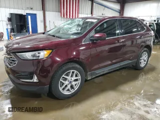2022 Ford Edge SEL z VIN 2FMPK4J93NBA04381, wystawiony jako Copart lot #55474205 z przebiegiem 22 791 mil mil oraz Szkoda całkowita • Salvage title. Historia ofert i sprzedaży dostępna na DreamBid. Obrazek 1.