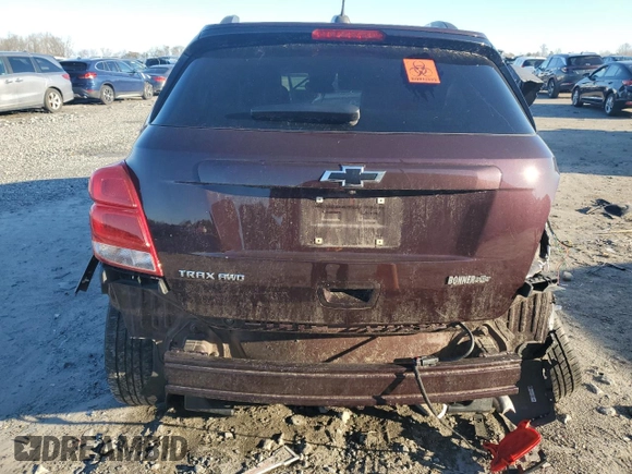2021 Chevrolet Trax LT z VIN KL7CJPSB5MB344299, wystawiony jako Copart lot #45540525 z przebiegiem Nie podano mil oraz Szkoda całkowita • Salvage title. Historia ofert i sprzedaży dostępna na DreamBid. Obrazek 6.