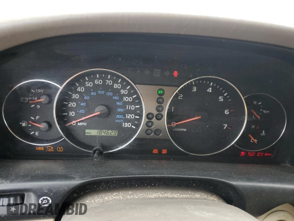 2006 Toyota Land Cruiser z VIN JTEHT05J162094541, wystawiony jako Copart lot #55260235 z przebiegiem 184 629 mil mil oraz Szkody całkowita. Historia ofert i sprzedaży dostępna na DreamBid. Obrazek 9.