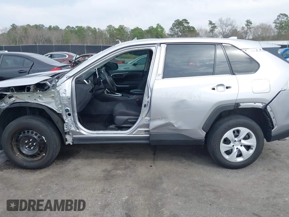 2023 Toyota RAV4 LE with VIN 2T3K1RFVXPC235543, listed as a IAAI auction lot 41786611 with 31,357 mi miles. Bid and sale history available at carsss.com. Image 15.