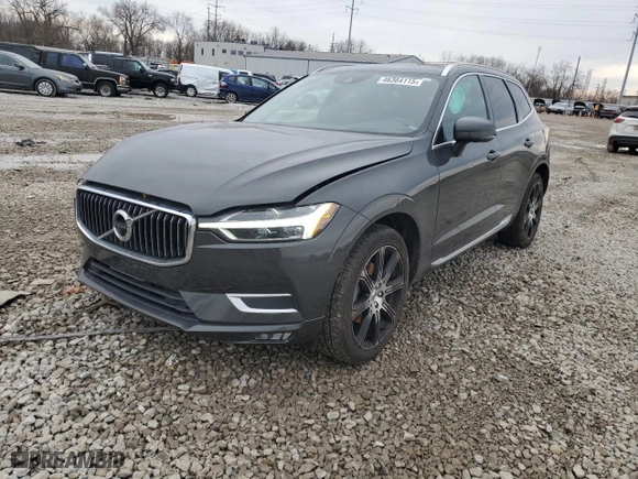 2020 Volvo XC60 Inscription with VIN YV4102RL2L1428953, listed as a Copart auction lot 46364115 with 71,798 mi miles and Salvage Title. Bid and sale history available at carsss.com. Image 1.