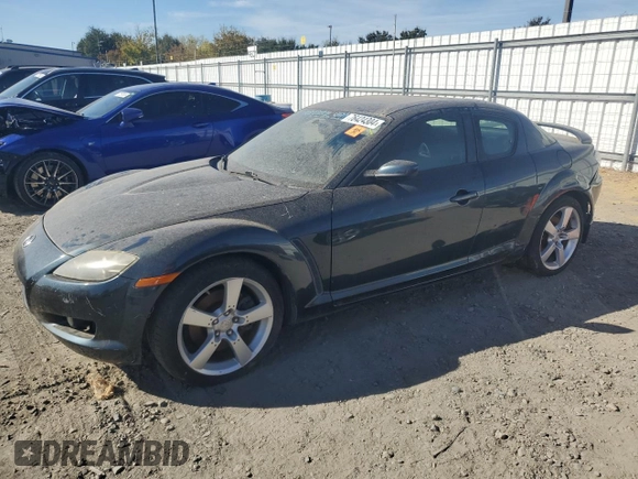 2004 Mazda RX-8 with VIN JM1FE173040120372, listed as a Copart auction lot 76424304 with Not Provided miles and Salvage Title. Bid and sale history available at DreamBid. Image 1.