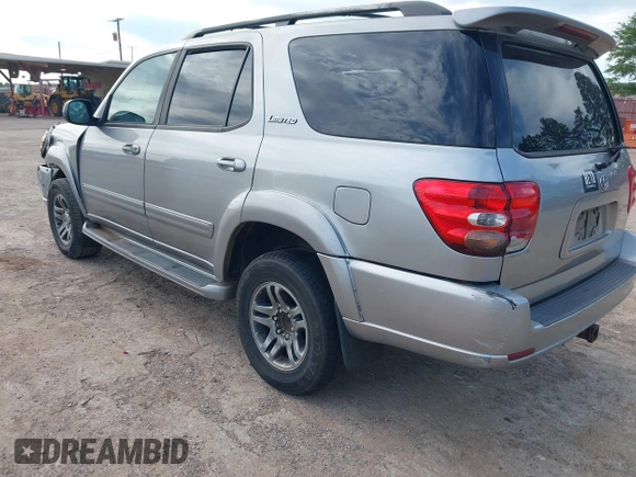 2003 Toyota Sequoia Limited with VIN 5TDBT48A73S199716, listed as a IAAI auction lot 42228560 with 242,716 mi miles and . Bid and sale history available at DreamBid. Image 3.