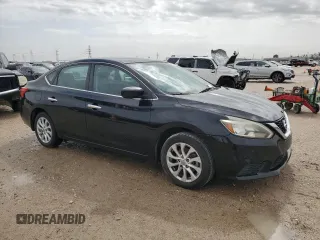 2018 Nissan Sentra SV with VIN 3N1AB7AP4JL639203, listed as a Copart auction lot 47248575 with 133,748 mi miles and Salvage Title. Bid and sale history available at carsss.com. Image 4.