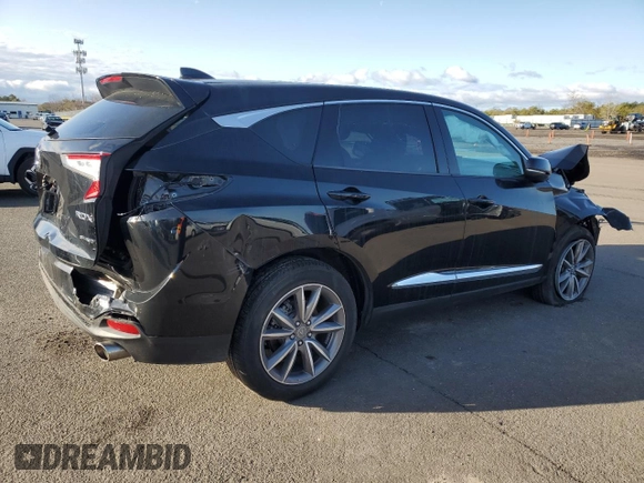 2021 Acura RDX Technology with VIN 5J8TC2H50ML011456, listed as a Copart auction lot 49070805 with 28,537 mi miles and Non repairable. Bid and sale history available at DreamBid. Image 3.