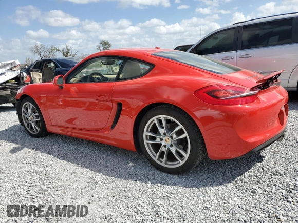 2014 Porsche Cayman с VIN WP0AA2A82EK171667, выставлен на аукционе Copart как лот 47528675 с пробегом 103 494 миль миль и Списание • Salvage title. История ставок и продаж доступна на DreamBid. Изображение 2.