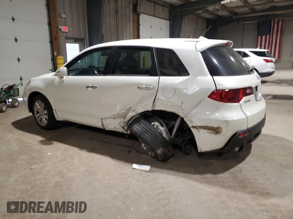 2011 Acura RDX Technology with VIN 5J8TB1H55BA003438, listed as a Copart auction lot 46299245 with 154,794 mi miles and Salvage Title. Bid and sale history available at DreamBid. Image 2.