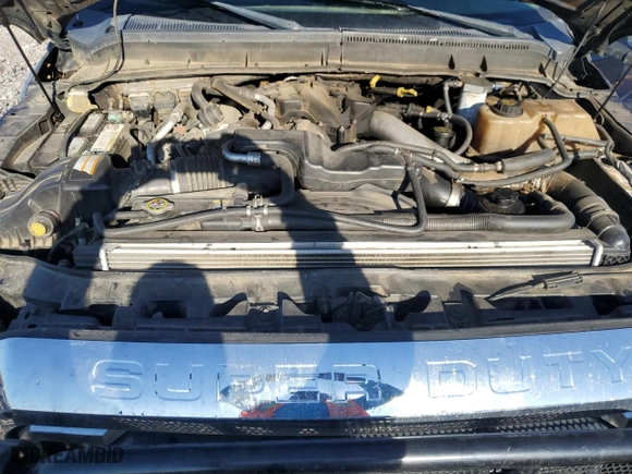 2012 Ford Super Duty F-250 SRW XL with VIN 1FT7W2BT2CED23795, listed as a Copart auction lot 46795145 with 244,063 mi miles and Salvage Title. Bid and sale history available at carsss.com. Image 11.