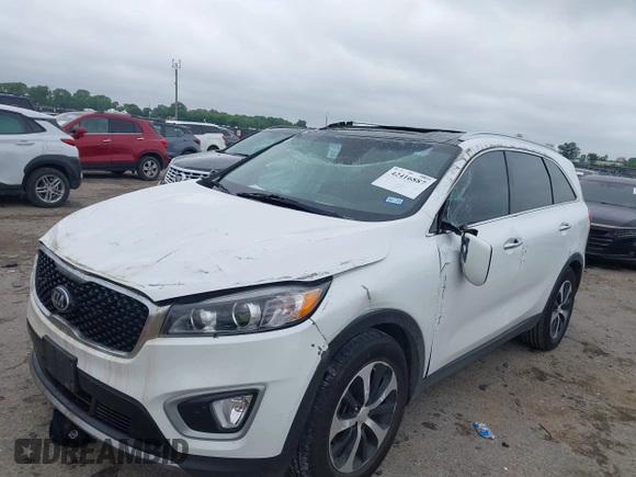 2018 Kia Sorento EX with VIN 5XYPH4A55JG398973, listed as a IAAI auction lot 42416887 with Not provided miles and . Bid and sale history available at DreamBid. Image 6.