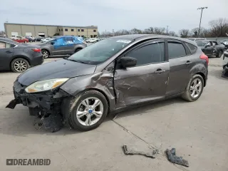 2012 Ford Focus SE with VIN 1FAHP3K24CL194765, listed as a Copart auction lot 48224165 with 100,754 mi miles and Salvage Title. Bid and sale history available at carsss.com. Image 1.