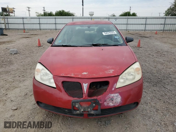 2007 Pontiac G6 1SV Value Leader z VIN 1G2ZF58BX74205504, wystawiony jako Copart lot #54570325 z przebiegiem Nie podano mil oraz Szkoda całkowita • Salvage title. Historia ofert i sprzedaży dostępna na DreamBid. Obrazek 5.