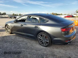 2019 Audi A5 Sportback Premium Plus with VIN WAUENCF57KA075042, listed as a Copart auction lot 80469903 with 0 mi miles. Bid and sale history available at carsss.com. Image 2.