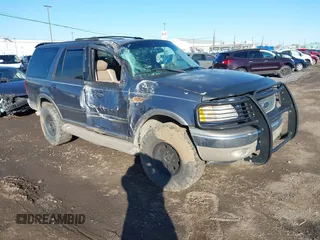 2001 Ford Expedition Eddie Bauer with VIN 1FMPU18L41LB20127, listed as a IAAI auction lot 42055144 with 187,632 mi miles and . Bid and sale history available at DreamBid. Image 1.