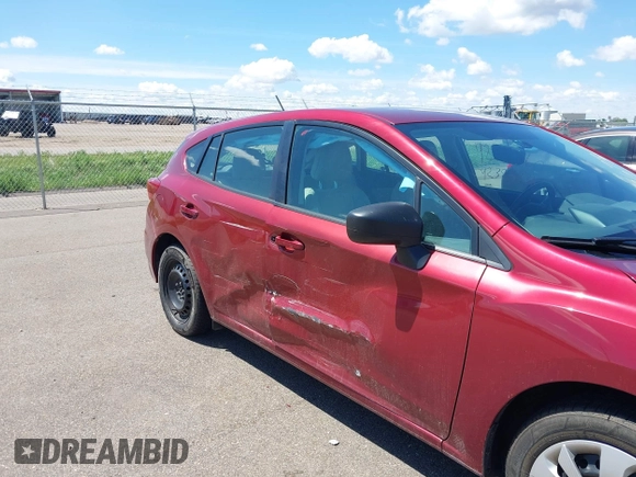 2017 Subaru Impreza with VIN 4S3GTAA69H3710376, listed as a IAAI auction lot 42326736 with 53,803 mi miles and . Bid and sale history available at DreamBid. Image 6.