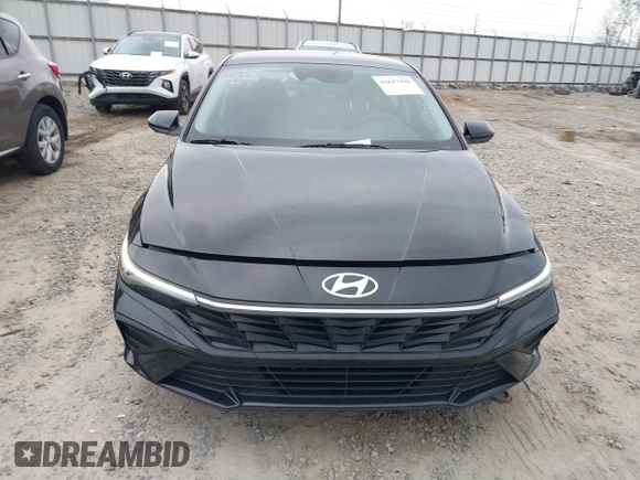 2024 Hyundai Elantra SE with VIN KMHLL4DG5RU799018, listed as a IAAI auction lot 41617298 with 6,557 mi miles and . Bid and sale history available at DreamBid. Image 12.