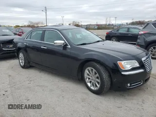 2014 Chrysler 300 with VIN 2C3CCAET7EH118258, listed as a Copart auction lot 80204964 with 120,621 mi miles and Salvage Title. Bid and sale history available at carsss.com. Image 4.