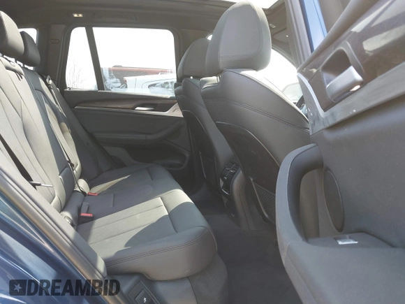 2020 BMW X3 xDrive30i with VIN 5UXTY5C08LLT39041, listed as a IAAI auction lot 42048396 with 52,757 mi miles and . Bid and sale history available at DreamBid. Image 8.