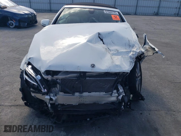 2021 Mercedes-Benz C 300 with VIN W1KWK8DB1MG101243, listed as a Copart auction lot 51533725 with Not provided miles and Salvage title. Bid and sale history available at DreamBid. Image 5.