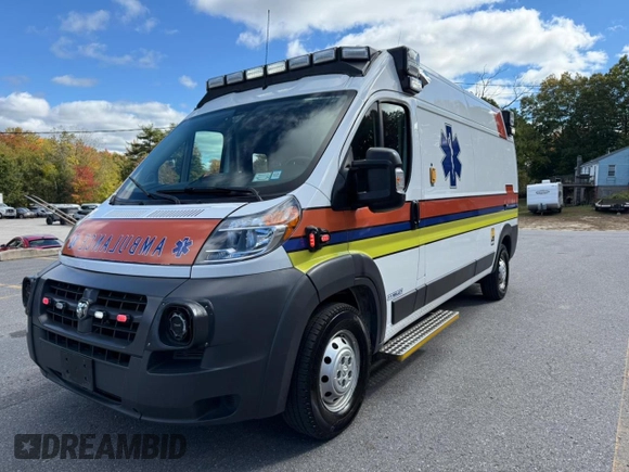 2017 Ram ProMaster Cargo with VIN 3C6URVHGSHE507937, listed as a Copart auction lot 75947704 with 122,808 mi miles and Clean Title. Bid and sale history available at DreamBid. Image 2.