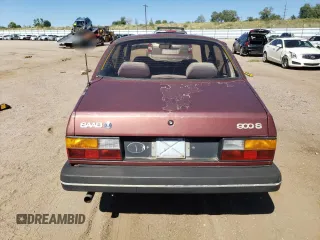 1984 Saab 900 z VIN YS3AH45J0E1012360, wystawiony jako Copart lot #72200784 z przebiegiem 247 761 mil mil oraz Czysty tytuł • Clean title. Historia ofert i sprzedaży dostępna na DreamBid. Obrazek 6.