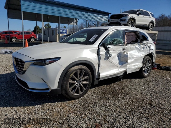 2019 Mazda CX-9 Signature with VIN JM3TCBEY6K0318925, listed as a Copart auction lot 47686705 with 73,264 mi miles and Salvage Title. Bid and sale history available at carsss.com. Image 1.