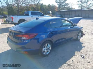 2020 Hyundai Elantra SEL with VIN 5NPD84LF5LH621520, listed as a IAAI auction lot 40910342 with 47,284 mi miles. Bid and sale history available at carsss.com. Image 4.