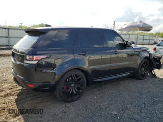 2017 Land Rover Range Rover Sport HSE Dynamic with VIN SALWV2FV4HA176090, listed as a Copart auction lot 54978145 with 137,376 mi miles and Salvage title. Bid and sale history available at DreamBid. Image 3.