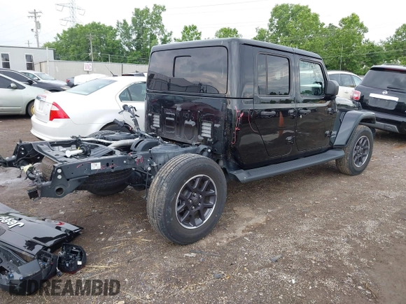 2022 Jeep Gladiator High Altitude with VIN 1C6HJTFG8NL168519, listed as a IAAI auction lot 42439845 with 16,786 mi miles and . Bid and sale history available at DreamBid. Image 4.