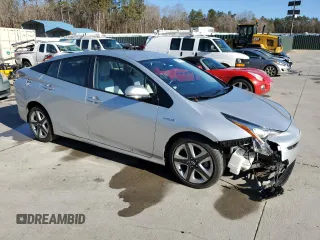 2017 Toyota Prius Two with VIN JTDKARFUXH3037331, listed as a Copart auction lot 89314285 with 74,619 mi miles and Salvage Title. Bid and sale history available at carsss.com. Image 4.