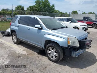 2015 GMC Terrain SLE z VIN 2GKALMEK3F6151240, wystawiony jako IAAI lot #42104569 z przebiegiem 140 031 mil mil oraz . Historia ofert i sprzedaży dostępna na DreamBid. Obrazek 1.