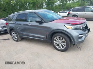 2024 Ford Explorer Limited z VIN 1FMSK7FH6RGA02747, wystawiony jako IAAI lot #42267302 z przebiegiem 38 587 mil mil oraz . Historia ofert i sprzedaży dostępna na DreamBid. Obrazek 1.
