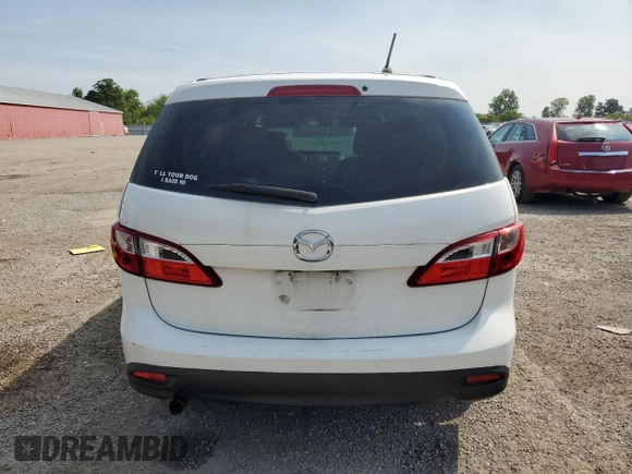 2012 Mazda 5 Touring with VIN JM1CW2CL8C0131159, listed as a Copart auction lot 64455764 with 270,704 mi miles and Clean Title. Bid and sale history available at DreamBid. Image 6.