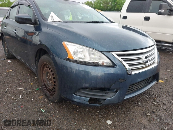 2014 Nissan Sentra S with VIN 3N1AB7AP8EY284481, listed as a IAAI auction lot 42121992 with 176,672 mi miles and . Bid and sale history available at DreamBid. Image 6.