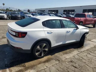 2023 Polestar 2 with VIN YSMEG3KA9PL124709, listed as a Copart auction lot 56132155 with 54,255 mi miles and Clean Title. Bid and sale history available at DreamBid. Image 3.