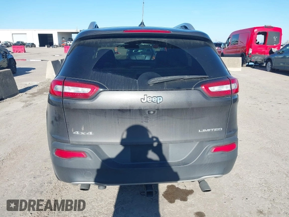 2014 Jeep Cherokee Limited with VIN 1C4PJMDS8EW271410, listed as a IAAI auction lot 41657246 with 132,930 mi miles. Bid and sale history available at carsss.com. Image 17.