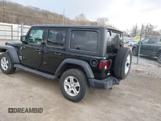 2018 Jeep Wrangler Unlimited Sport с VIN 1C4HJXDGXJW189576, выставлен на аукционе IAAI как лот 41906106 с пробегом 60 463 миль миль и . История ставок и продаж доступна на DreamBid. Изображение 3.