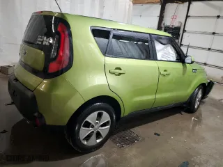 2015 Kia Soul with VIN KNDJN2A29F7768898, listed as a Copart auction lot 80522674 with 0 mi miles and Salvage Title. Bid and sale history available at carsss.com. Image 3.