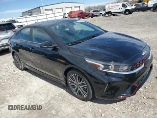2024 Kia Forte GT-Line with VIN 3KPF54AD5RE714697, listed as a Copart auction lot 49968605 with 27,060 mi miles and Salvage Title. Bid and sale history available at carsss.com. Image 4.