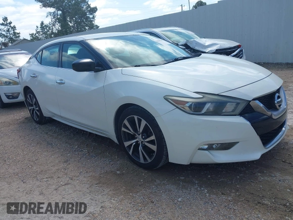 2016 Nissan Maxima SV z VIN 1N4AA6AP5GC406841, wystawiony jako IAAI lot #41829964 z przebiegiem 149 297 mil mil oraz . Historia ofert i sprzedaży dostępna na DreamBid. Obrazek 1.