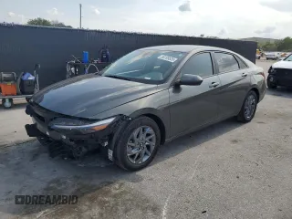 2024 Hyundai Elantra SEL with VIN KMHLM4DG8RU706389, listed as a Copart auction lot 56109535 with 11,500 mi miles and Salvage title. Bid and sale history available at DreamBid. Image 1.