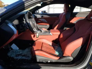 2023 BMW M8 Competition with VIN WBSAE0C09PCM48868, listed as a Copart auction lot 77753414 with 0 mi miles and Salvage Title. Bid and sale history available at carsss.com. Image 7.
